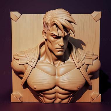 3D model The King of Fighters Online game (STL)
